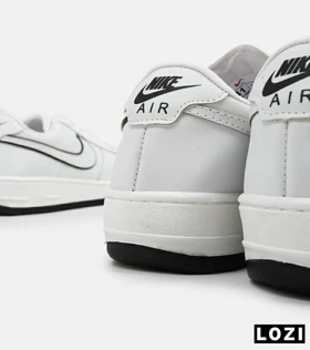 کفش مردانه و زنانه سفید مشکی NIKE AIR FORCE
