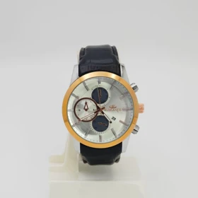 ساعت مچی مردانه الگانس Elegance با بند چرم و سبک 3موتوره