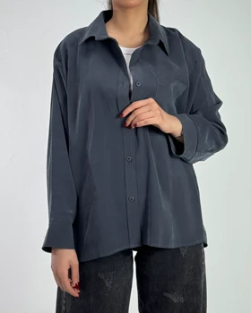 شومیز سیلک پشت پیلی کد 500475