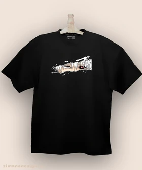 تیشرت لش مردانه و زنانه طرح توکیو غول شخصیت کانکی کد 918