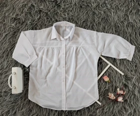 شومیز بالا چین زنانه کد 403049