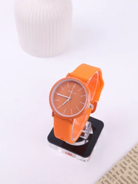 ساعت زنانه سیلیکونی بالون کد W440 (نارنجی)