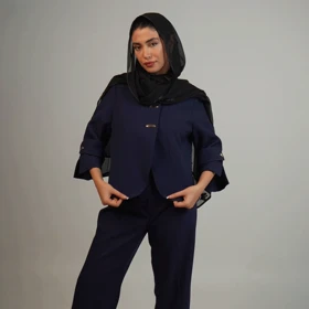 کت کراپ دو دکمه کارتیر