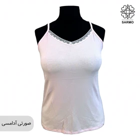 تاپ بندی ضربدری طرح گل‌دار