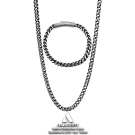 ست دستبند و گردنبند مردانه Necklace & Bracelet Chain SK1