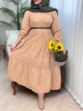 پیراهن سوزندوزی بهسو 3036