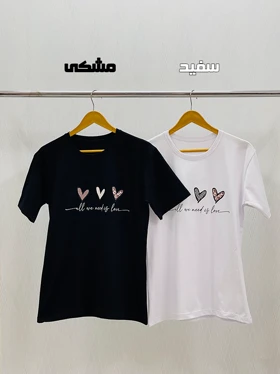 تیشرت قلبی