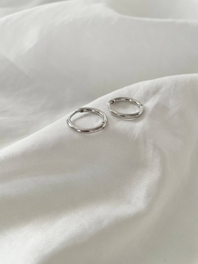 گوشواره حلقه‌ای ساده