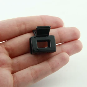 کلیپس دخترانه مربعی (مشکی)