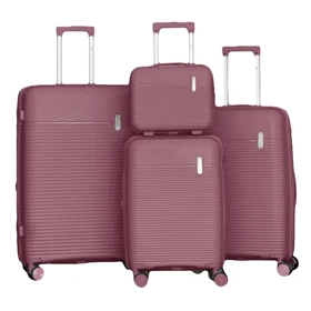 چمدان وارداتی نشکن پاور مدل POWER - PWR40340 MEDIUM سایز متوسط (کاور چمدان - کاور کت - کاور کفش)