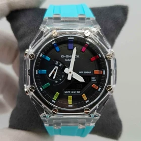 ساعت مچی مردانه و زنانه مدل G-Shock GA2100 طرح اورجینال، کیفیت عالی ، با بند رابر