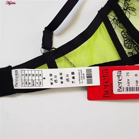 ست شورت و سوتین زنانه مدل فنردار سبز روشن برتا کد 5100-2420-UG