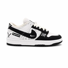 کفش و کتانی مردانه مدل نایک دیور NIKE DIOR رنگ مشکی سفید کد 30070