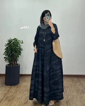 پیراهن مانتویی بلند سوپر کلوش فریال 4