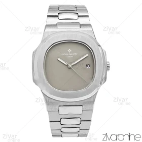 ساعت پتک فیلیپ ناتیلوس مردانه صفحه طوسی مهندسی 106058