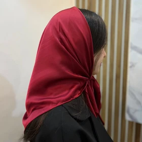 اسکارف ساتن ابریشم کد1008
