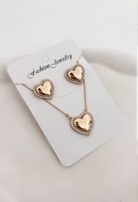 نیمست قلبی زنانه آینه ای ژوپینگ 784