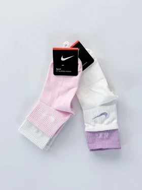 جوراب نیم ساق نخ پنبه دوکش نایک Nike