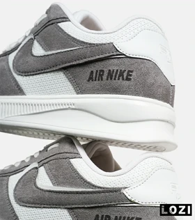کفش کتانی طوسی سفید نایک NIKE AIR FORCE Custom