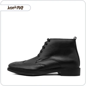 نیم بوت چرم طبیعی مردانه مدل اوپال