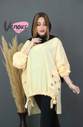 مانتو پانچ جیب پرچی