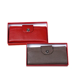 کیف دستی چرم زنانه سه لبه باجعبه هدیه mrc30017