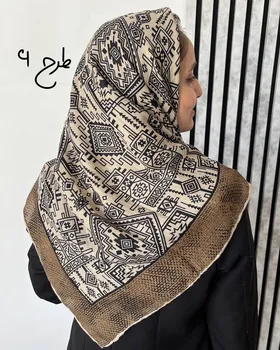 روسری نخی دست دوز 4072