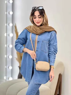 مانتو جین کاغذی سالومه