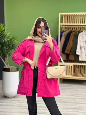 بارانی یقه سگک دار