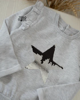 بلوز دخترانه طرح ستاره