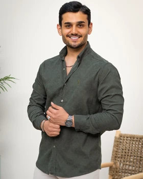 پیراهن مخملی مردانه پاک تن_کد4633