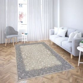 روفرشی کشدار پارچه هازان مخمل ترک طرح سنتی و مدرن برند دفه کد ULNGMO 1456