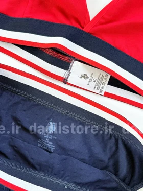 ست نیمتنه بدون کاپ بند دوبل و شورت اسلیپ پولو U.S Polo Assn