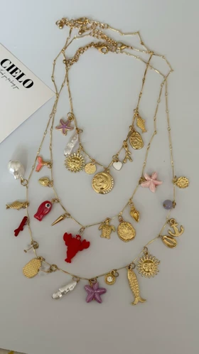 گردنبند طرح ZARA
