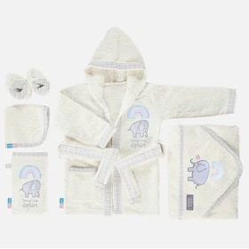 سرویس حوله رزبرن طرح FOREVER LOVE