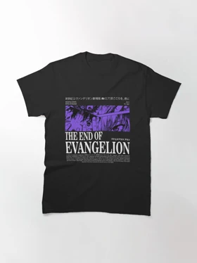 تیشرت کلاسیک نئون جنسیس | Evangelion T-ShirtThe End of evangelion کد 221174