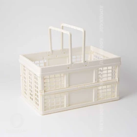 سبد تاشو Foldable Basket (سفید)