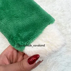 ست بلوز شلوار یلدایی نوزاد خز دار