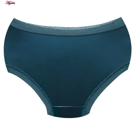 شورت زنانه ساتن مدل لبه گیپوری سبز کله غازی کد 4971