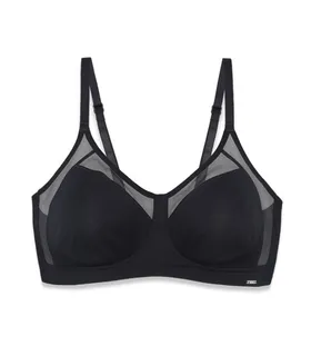 سوتین مینی مایزر Neev نیو میکروفایبر ضد حساسیت کد 2413 مشکی Black