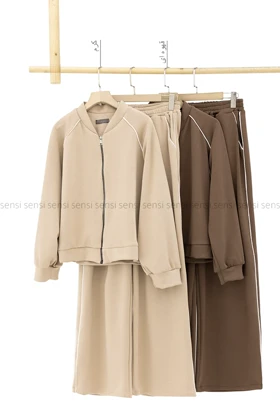 ست بامبر شلوار اویشو کد1004642