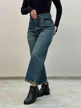 شلوار جین واید تینت 6325