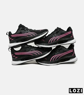 کفش کتانی ورزشی مشکی صورتی مردانه و زنانه PUMA