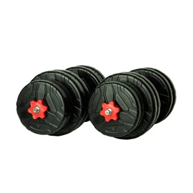 دمبل رادیس فیت مدل DVp-16-mix1 وزن 16 کیلوگرم بسته 2 عددی