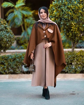ست پیراهن شنل مزونی الینا