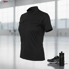 تیشرت ورزشی آستین کوتاه زنانه ماییلدا مدل 5486-576