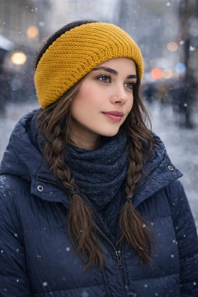 هدبند داخل خز مردانه و زنانه