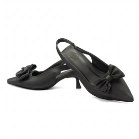 کفش مجلسی زنانه پاشنه‌دار 3 سانت مدل sandal valentino _ 4003p