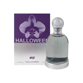 ادوپرفیوم زنانه نایس پاپت Nice مدل هالووین بنفش Halloween حجم 100 میلی لیتر طرح مارک