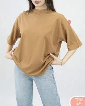 تیشرت باکسی رنگی 2696